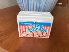 Fisher Price Ice Cream Box 1989 Vintage