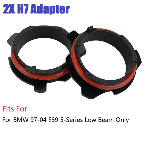 2x H7 LED Headlight Bulb Adapters Socket Base Retainer Holders Clip Fits For BMW - Picture 24 of 24