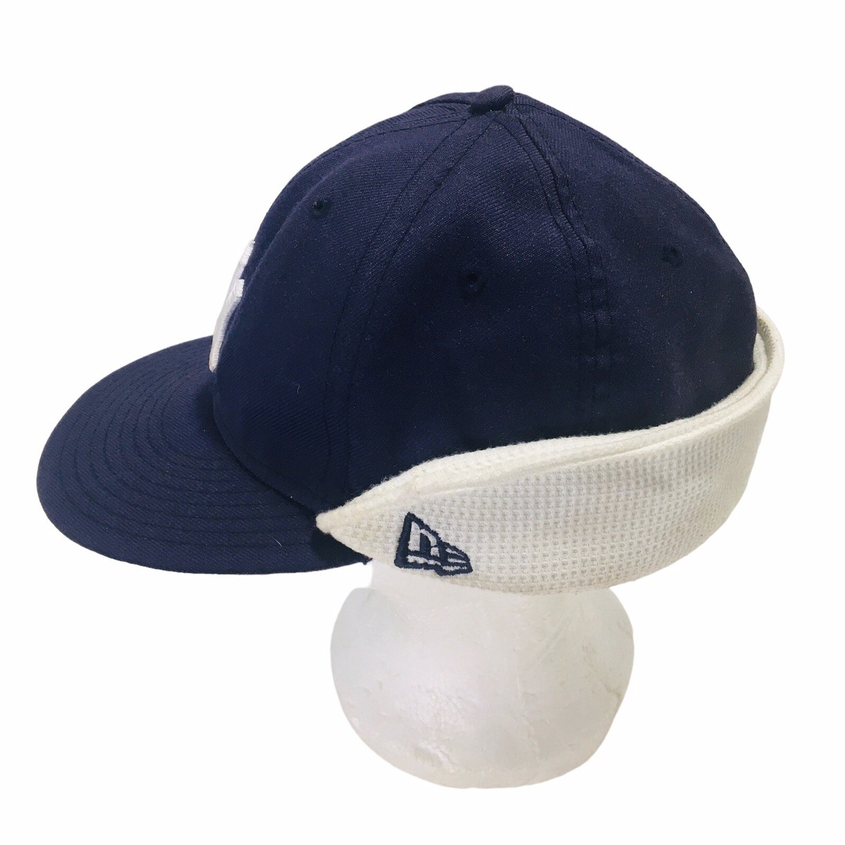 帽子 NEW ERA Y's Fitted Long Brim hat 7 5/8 Y's × New Era FITTED LONG BRIM HAT – THE SHOP YOHJI YAMAMOTO
