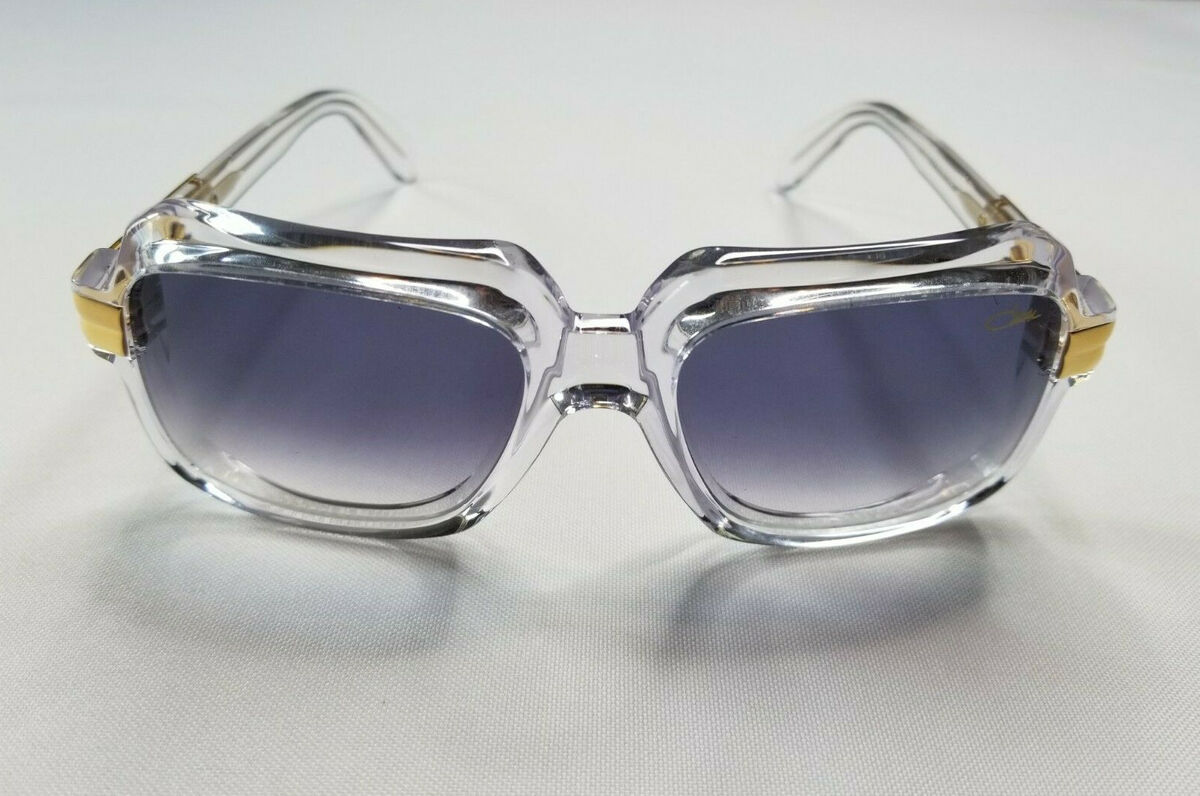 CAZAL LEGENDS MOD. 607/3 COL. 065 CRYSTAL GOLD SUNGLASSES MADE IN