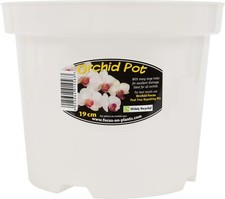 Growth Technology Clear Orchid Pots and Saucers All Sizes 9,12,13,15,17,19,21cm