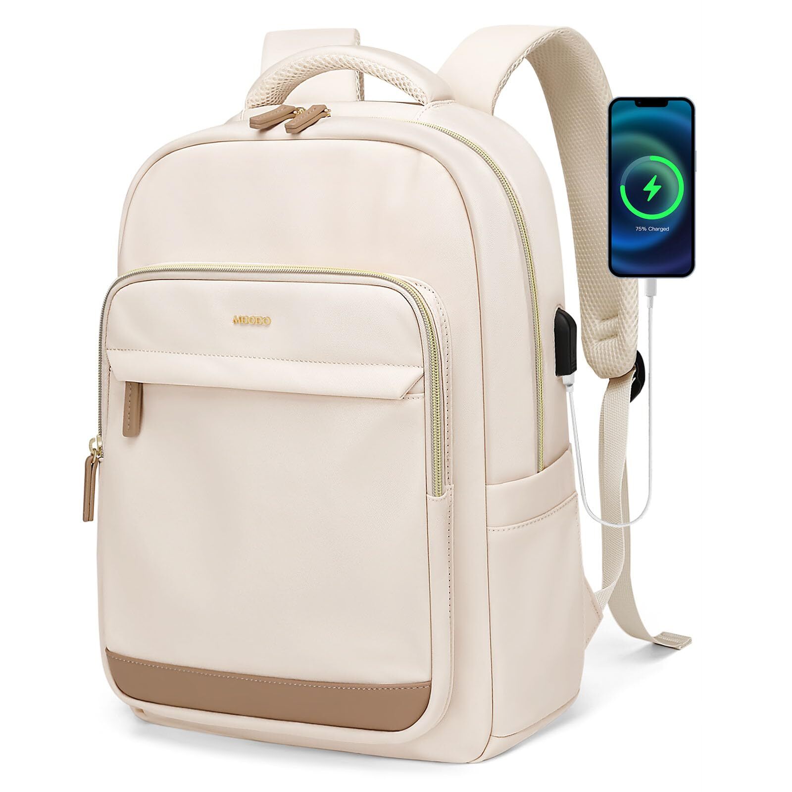 Stylish Laptop Backpack for Women with Spacious Laptop Compartment-image