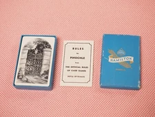 Vintage Congress Playing Cards Hamilton Pinochle