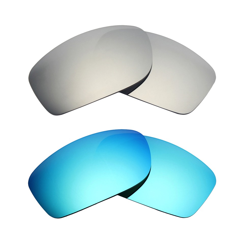 2Pcs hdhut Sunglass Lens Replacements ForOakley Fives Squared Combo