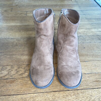 Michael Kors Brown Ankle Boots Booties Shoes Brown Animal Print