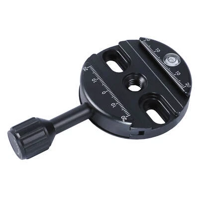 ISHOOT Morsetto in metallo CNC morsetto per piastra a sgancio rapido testa treppiede RRS Arca-Swiss BENRO