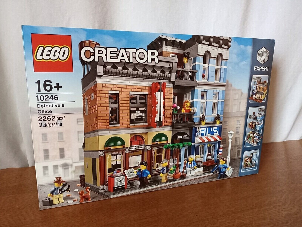 LEGO 10246 Creator Expert detective BUILDING OVP NEW MISB RARE 