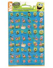 Vintage 2003 Stickety-Doo-Da Spongebob Squarepants Stickers 2 Sheets Unopened