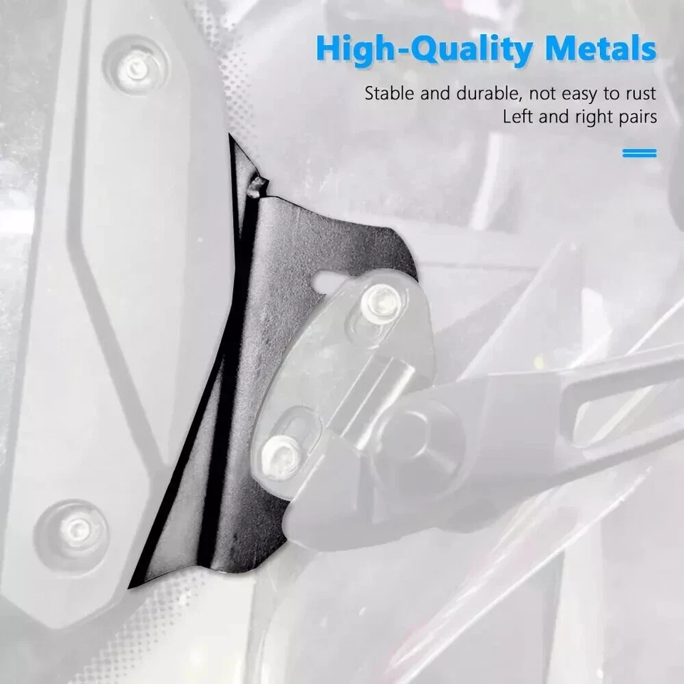 Kit de soporte de espejo retrovisor C 400 GT C 400 X negro para BMW C400GT C400X Foto 3 de 4