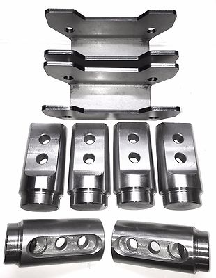 Polaris RZR Bungs XP1000 / XP1K 4 Seat Cage Connectors Adapters 1 3/4'' .120 wall