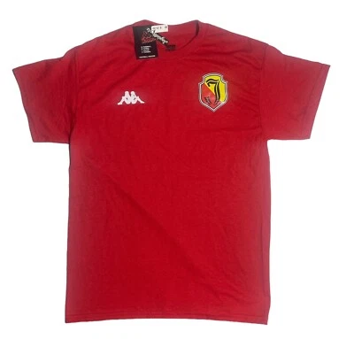 KAPPA Jagiellonia BIALYSTOK t shirt, SHORT SLEEVE, MEN'S SIZES, new/tag, COLOR RED