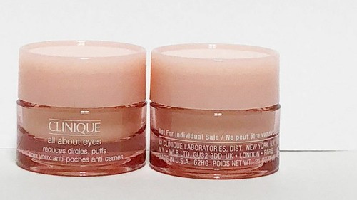Lot 2: Clinique all about eyes Cream reduces circles, puffs 0.21 oz/ 7ml each - Picture 3 of 3