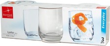 Bormioli Rocco Bicchieri da acqua Loto, 3 pezzi 27cl