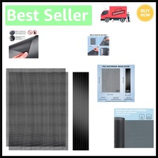 Effortless Dust Protection: 2PCS 400x300mm Magnetic PC Case Filters - Easy Clean