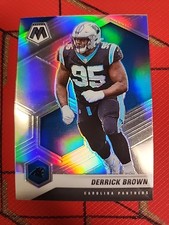 2021 Panini Mosaic #39 Derrick Brown Silver Prizm