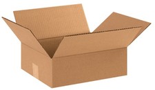 50 Pack Corrugated Moving Shipping Boxes 12x10x4 Cardboard Mailing Packing Boxes