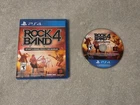 Rock Band 4 (Sony PlayStation 4, 2015) PS4 Tested & Works