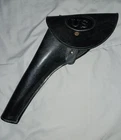 CIVIL WAR UNION PISTOL LEATHER FLAP HOLSTER-BLACK "US STAMPED"