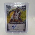202526 Bowman Best U AJ Dybantsa  Autograph Yellow Lazer 5675 G2U
