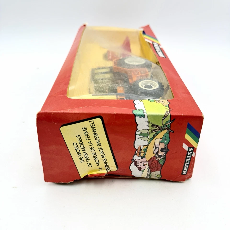 BRITIANS #9621 RENAULT 145-14 TURBO & SEED DRILL DIECAST MADE IN ENGLAND RARE - Image 3 of 4