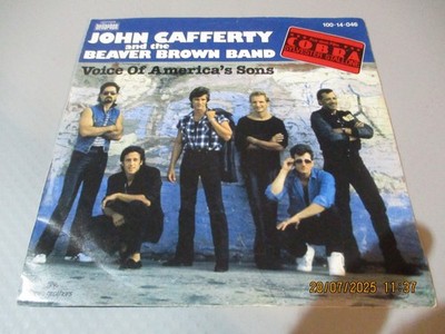 (96) 7'' Single Vinyl - John Cafferty And The Beaver Brown Band -Voice Of America