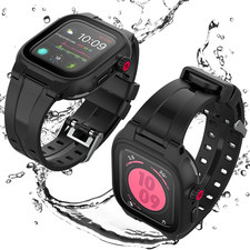 40mm Apple Watch Case 6 5 4 SE Waterproof IP68 Shockproof Built Screen Protector