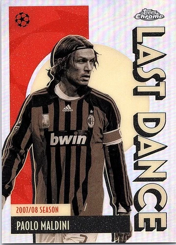 Paolo Maldini 2025-26 Topps Chrome UEFA Club Competitions #LD-11 Last Dance