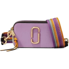 Marc Jacobs Snapshot Color-Blocked Crossbody Regal Orchid Multi One Size H172L01
