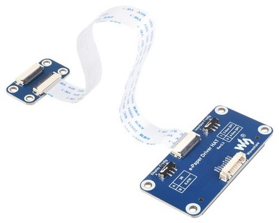 Waveshare Universal ePaper Panel Driver HAT, SPI, 40PIN GPIO, 3,3-5V