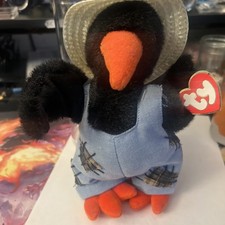 Fall Ty Beanie 1993 Vintage CAWLEY The Crow Plush Attic Treasures with Tag