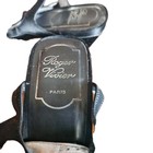 ROGER VIVIER Black sandals T-trap size  37 Satin Crystal Buckle — photo 3