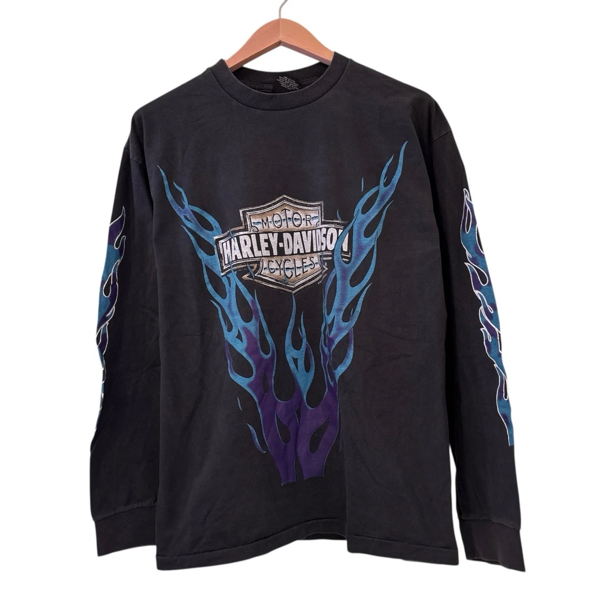 Harley-Davidson Blue Long Sleeve Shirts for Men for sale | eBay