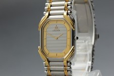 N MINT Seiko Credor 2F70-5480 25mm 18KT Gold Quartz Vintage Unisex Fits 5.8in