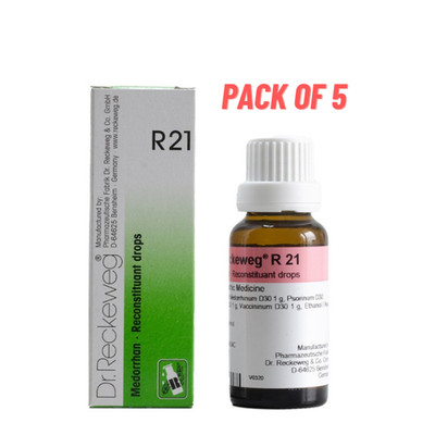 Dr Reckeweg R21 Drop Pack of 5 Pieces