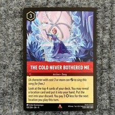 The Cold Never Bothered Me #130 Prices | Lorcana Winterspell