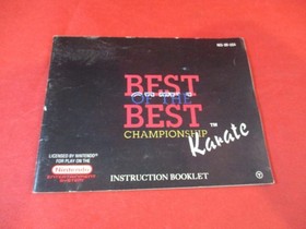 Best of the Best Championship Karate (Nintendo NES) COMPLETE w/ Box manual WORKS
