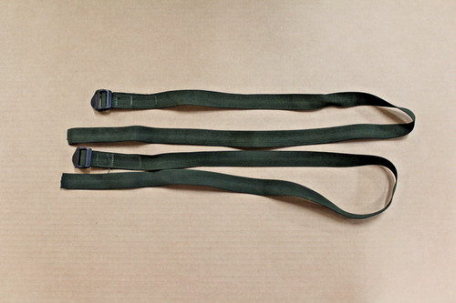 2 US military surplus utility straps OD green #BINy39