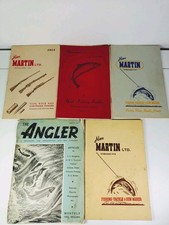 VINTAGE ALEX MARTIN ANGLING CATALOGUES
