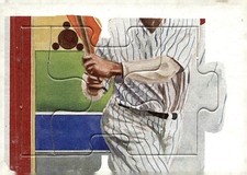 1982 Donruss #37-39 '81 Baseball Great Moments (Babe Ruth) Babe Ruth Puzzle