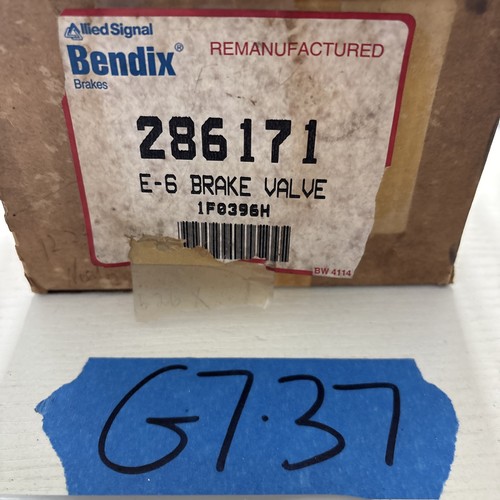 Bendix 286171 E-6 Brake Valve Remanufactured Fits Various Models