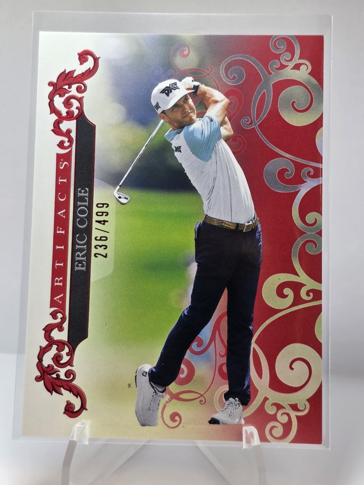 2026 Upper Deck Artifacts Golf- Eric Cole Red /499 #19