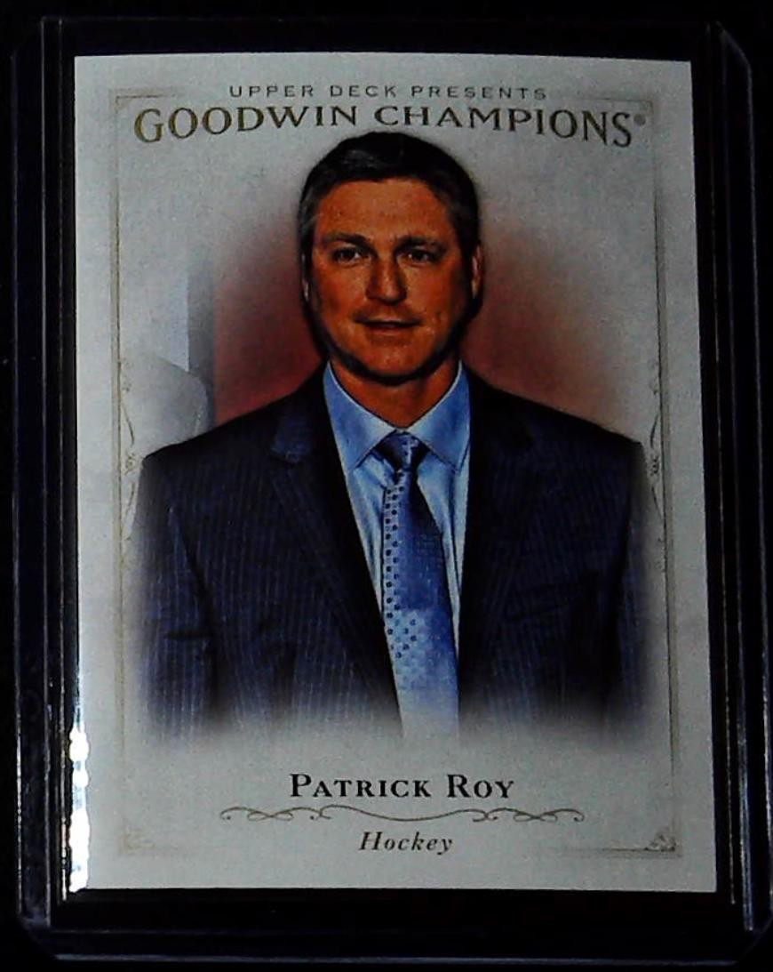 2016 Upper Deck Goodwin Champions #7 Patrick Roy