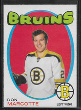 1971-72 O-Pee-Chee - Don Marcotte #176 NMMT