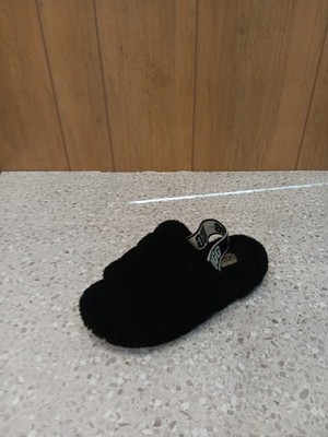 UGG Fluff Yeah Slide Black Women s US 4 EU 35 Fur Slippers Sandals