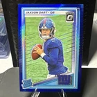 2025 Panini Donruss Optic - Rated Rookie Jaxson Dart #273 Blue Scope Prizm (RC)