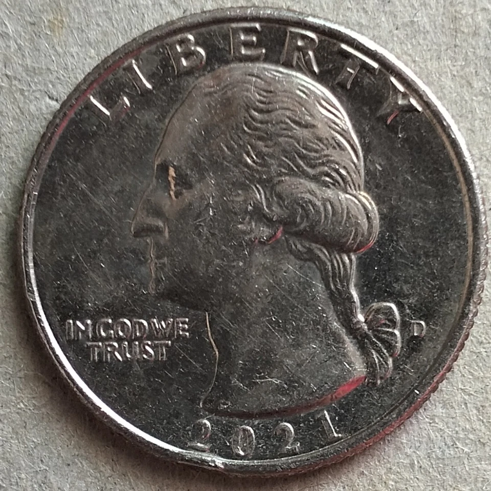 USA 2021 Quarter Dollar Commemorative coin - Crossing The Delaware - Image 2 of 2