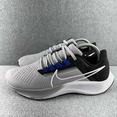 Nike Air Zoom Pegasus 38 Mens Size 8 Wolf Grey Black Athletic Running Shoes
