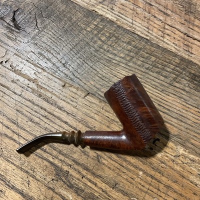 Vintage Krona Bent Freehand Danish Estate Tobacco Pipe Ex Condition