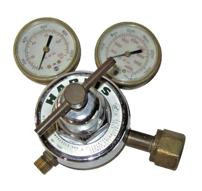Harris Listed Compressed Gas Regulator 650L Model NO. 25-100C Oxygen