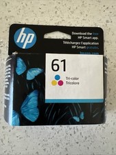 Genuine HP 61 Tri-Color Ink Cartridge CH562WN Factory Sealed Exp 04/24